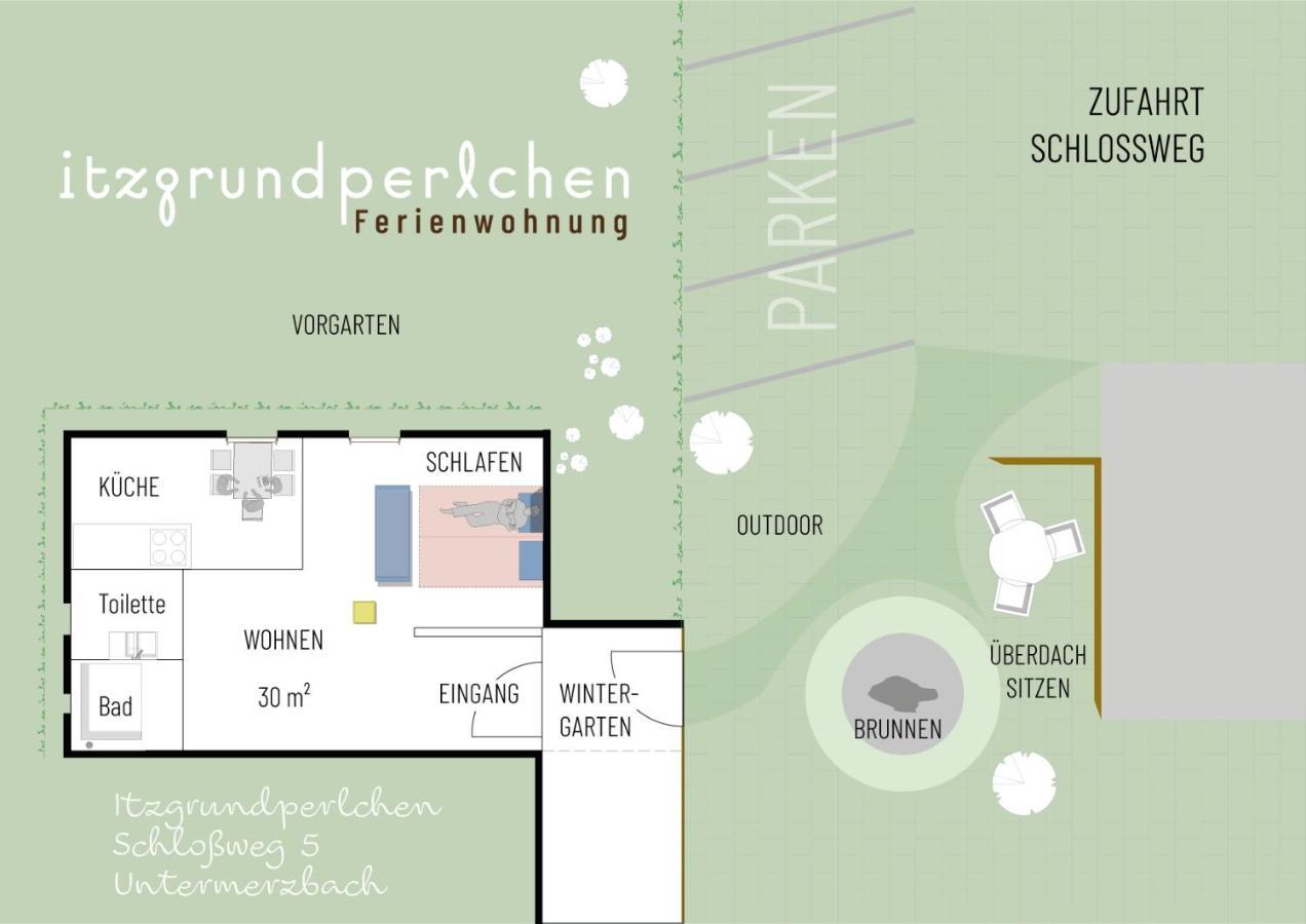 Itzgrundperlchen Apartment Untermerzbach Екстериор снимка